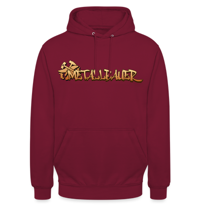 Unisex Hoodie "Metallbauer" Bordeaux Unisex Hoodie