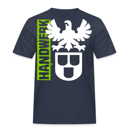 Unisex Workwear T-Shirt "Maler&Lackierer" Navy Männer Workwear T-Shirt