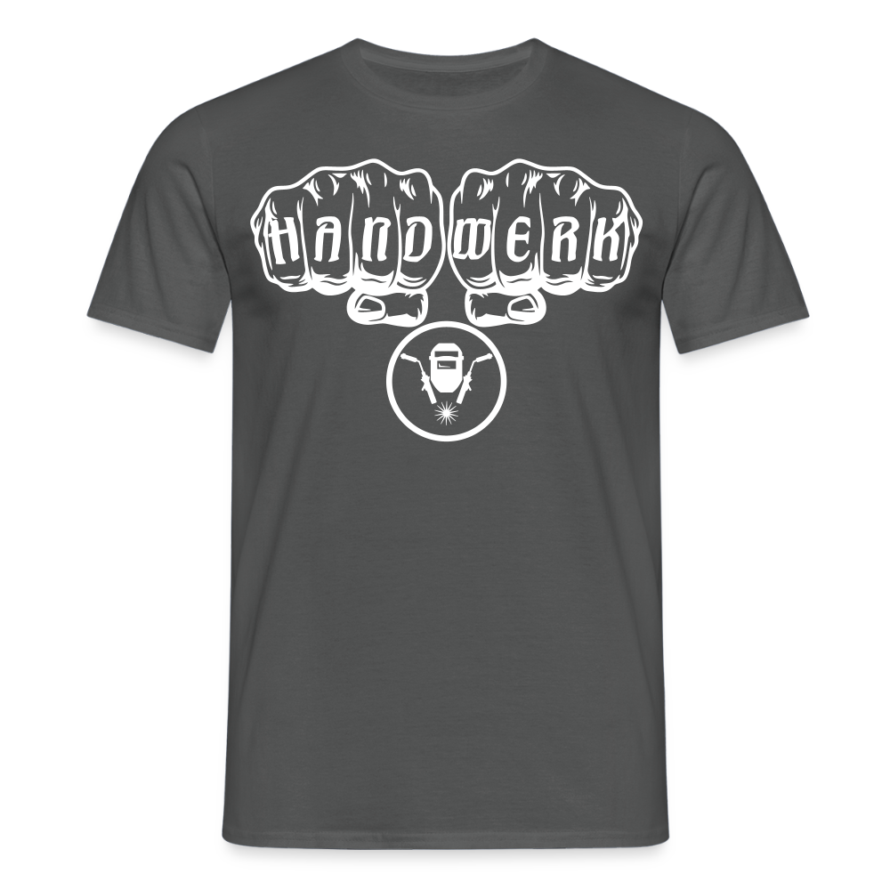 Unisex T-Shirt "Schweisser" Anthrazit Männer T-Shirt