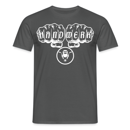 Unisex T-Shirt "Schweisser" Anthrazit Männer T-Shirt