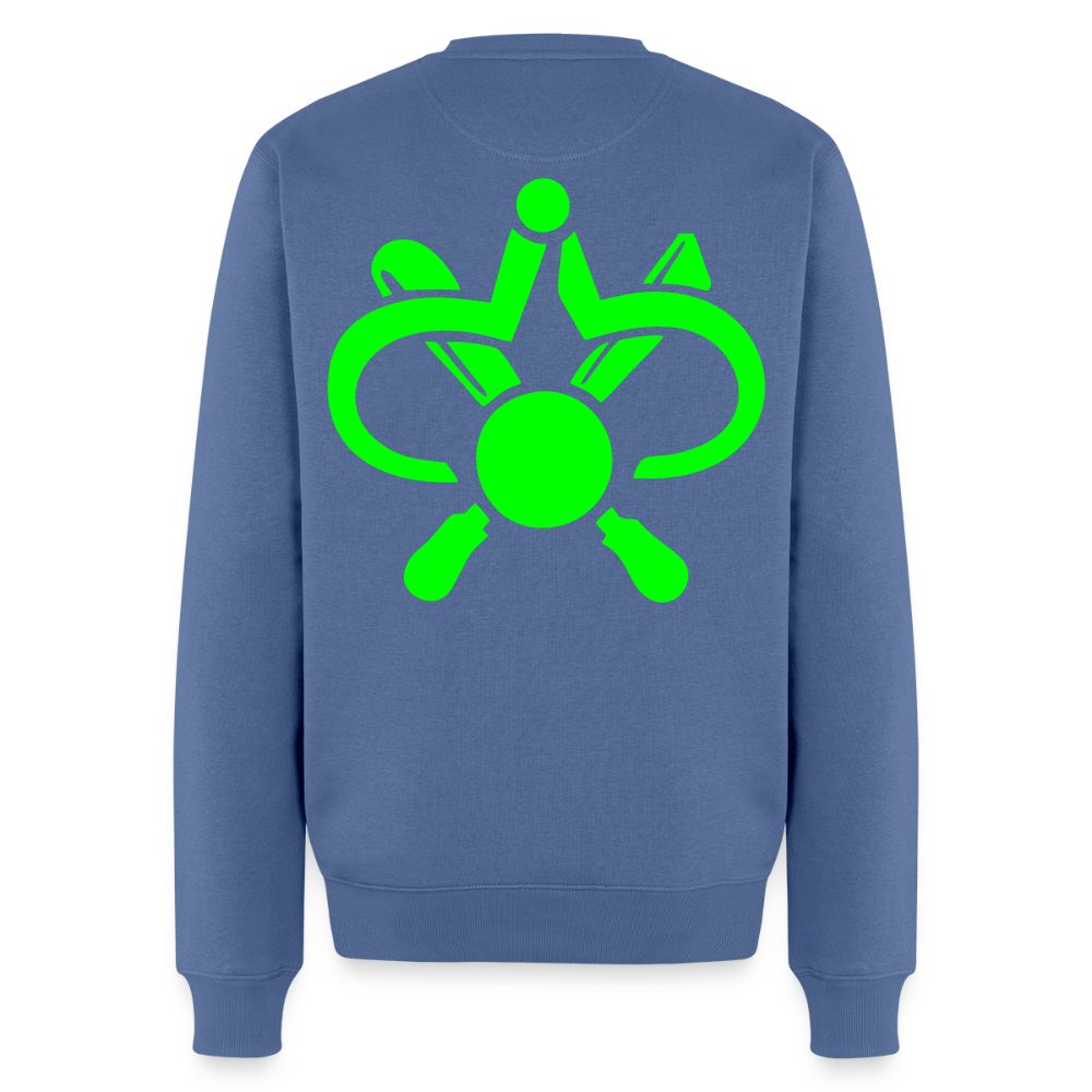 Unisex Premium Pullover "Drechsler" neongrün Männer Premium Pullover