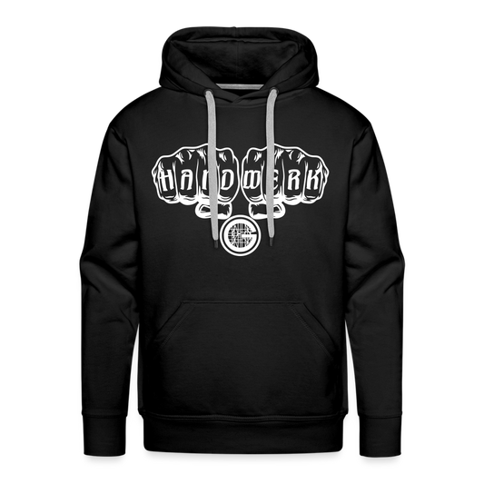 Männer Premium Hoodie "Gerüstbauer" - Schwarz