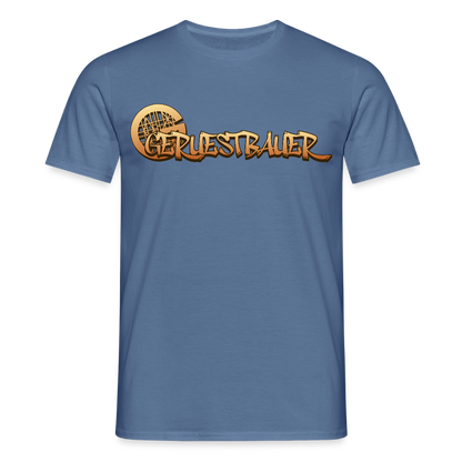 Unisex T-Shirt "Gerüstbauer" Taubenblau Männer T-Shirt