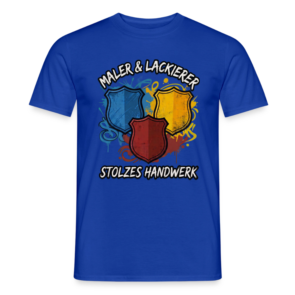 Spreadconnect Männer T-Shirt „Maler & Lackierer – Stolzes Handwerk“ in klassischem Design