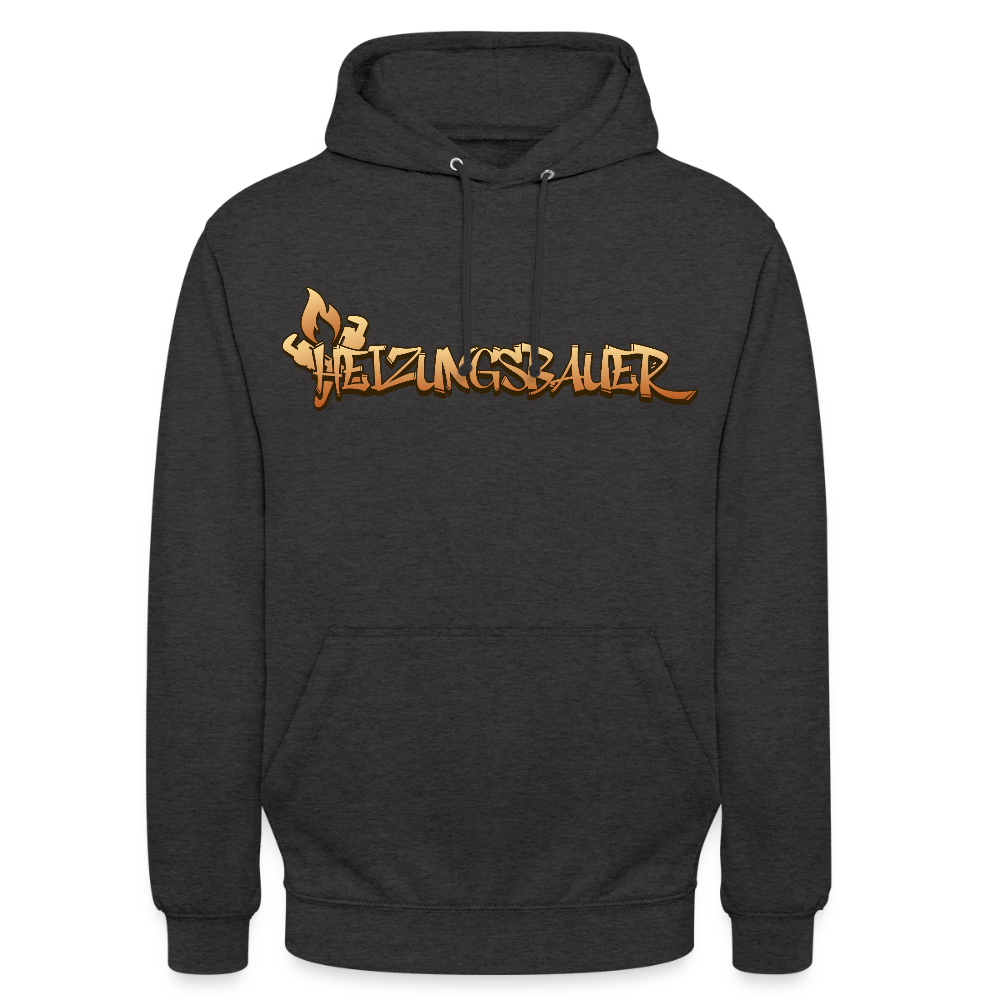 Unisex Hoodie "Heizungsbauer" Anthrazit Unisex Hoodie