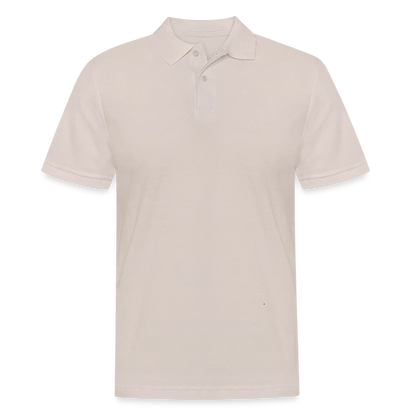 Unisex Polo-Shirt personalisierbar Sandbeige Männer Poloshirt {{ color }}