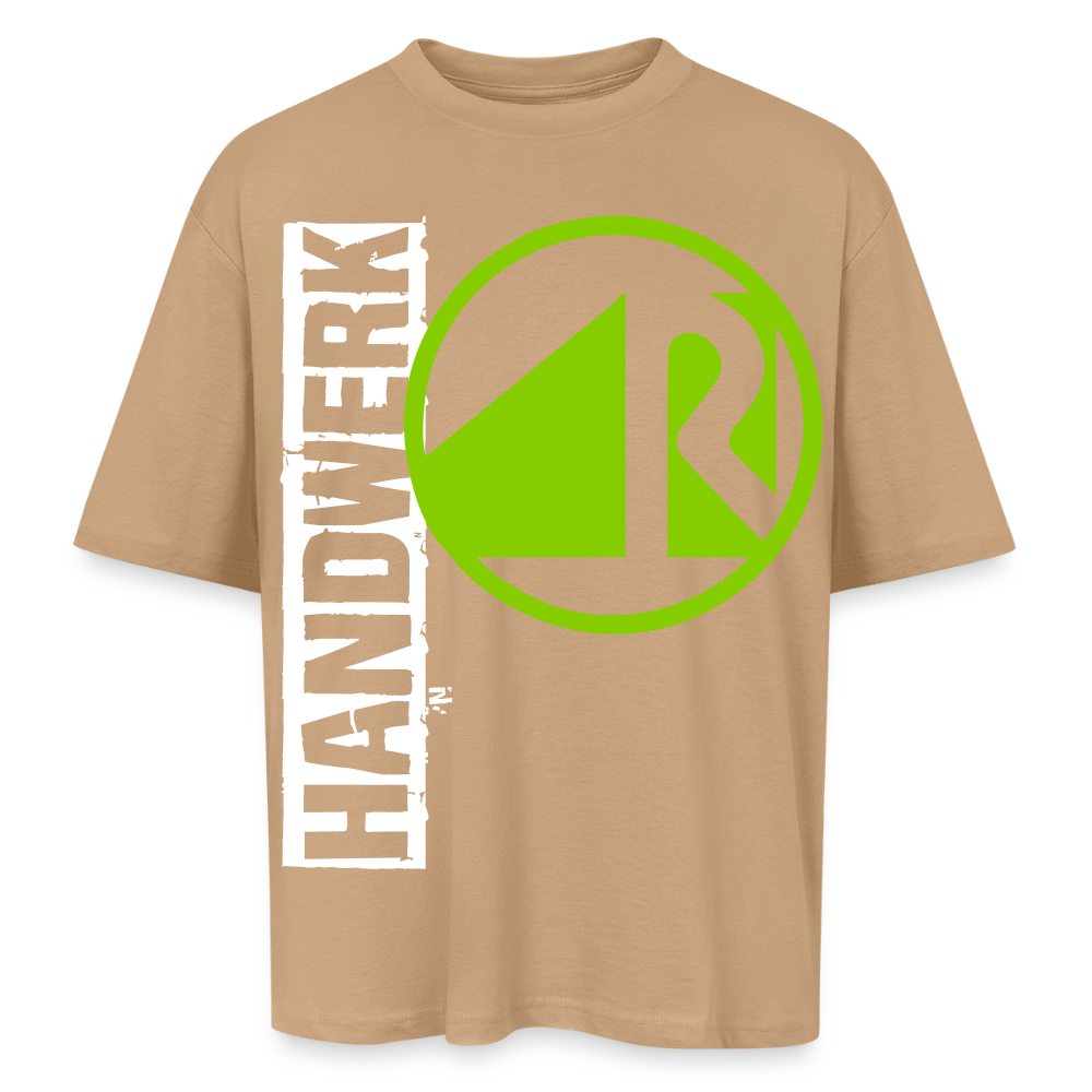 Oversized Unisex T-Shirt "Raumausstatter" Beige Oversized Unisex T-Shirt