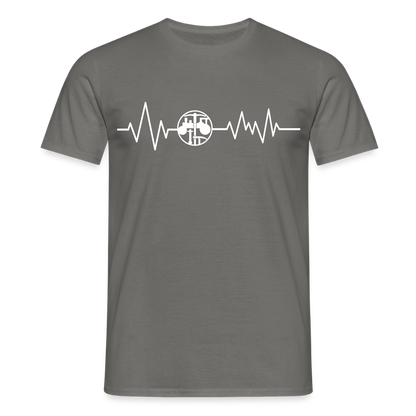 Unisex T-Shirt "Strassenbauer" Graphit Männer T-Shirt