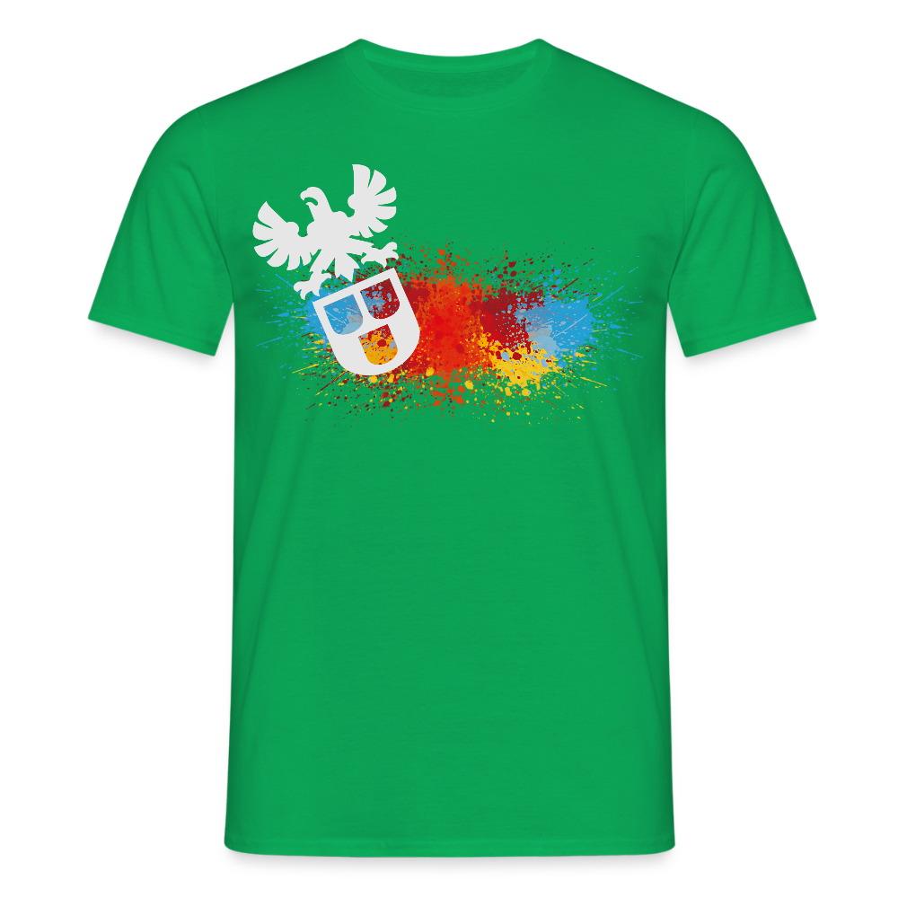 Unisex T-Shirt "Splash-Maler" Kelly Green Männer T-Shirt