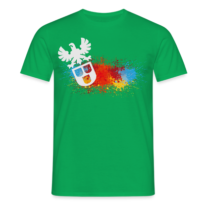 Unisex T-Shirt "Splash-Maler" Kelly Green Männer T-Shirt