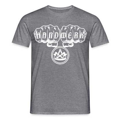 Unisex T-Shirt "Zimmermann" Graphit meliert Männer T-Shirt