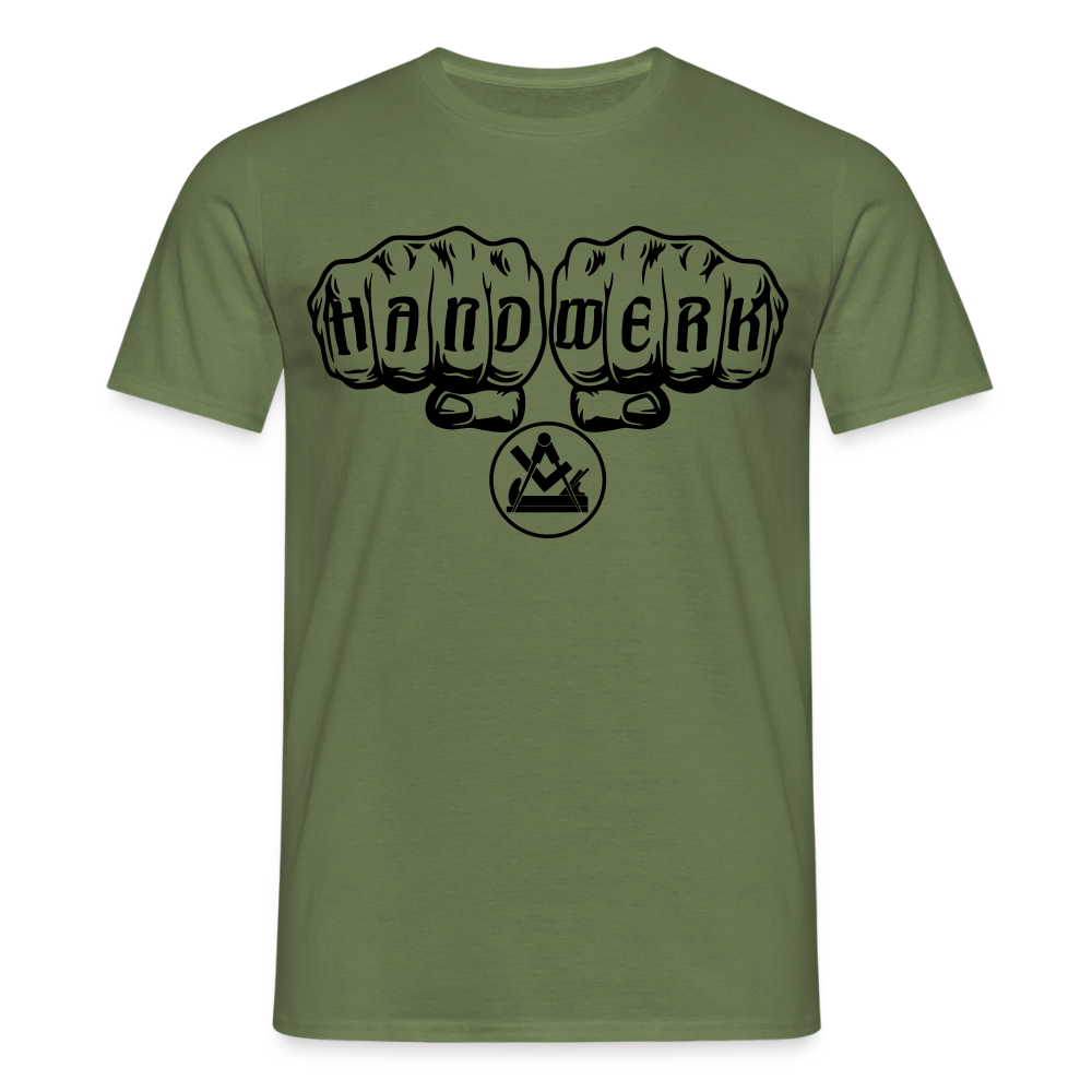Unisex T-Shirt "Schreiner" Militärgrün Männer T-Shirt