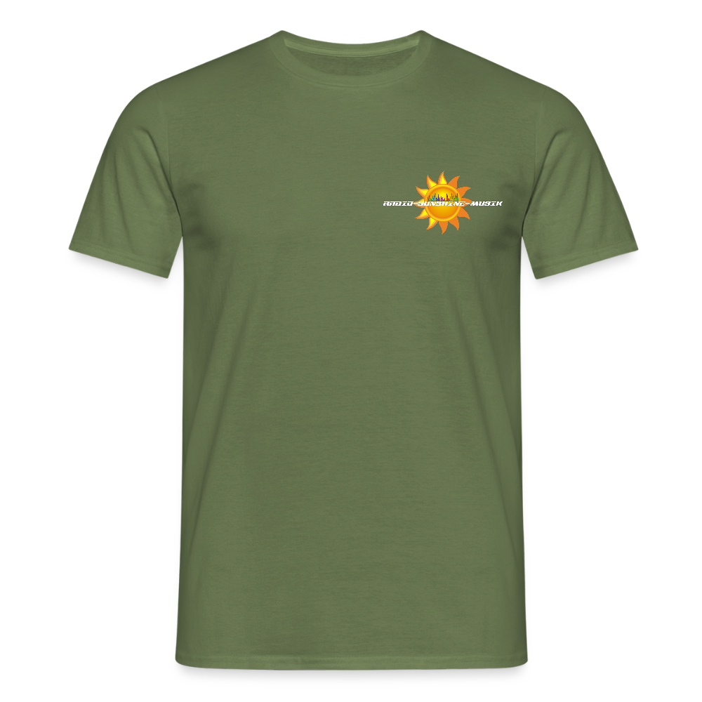 Unisex T-Shirt "Radio-Sunshine-Musik" (beidseitig bedruckt) Männer T-Shirt