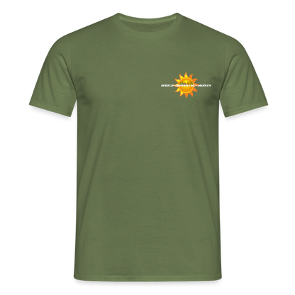 Unisex T-Shirt "Radio-Sunshine-Musik" (beidseitig bedruckt) Männer T-Shirt