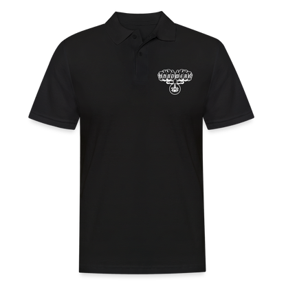 Männer Poloshirt "Maurer" Schwarz Männer Poloshirt