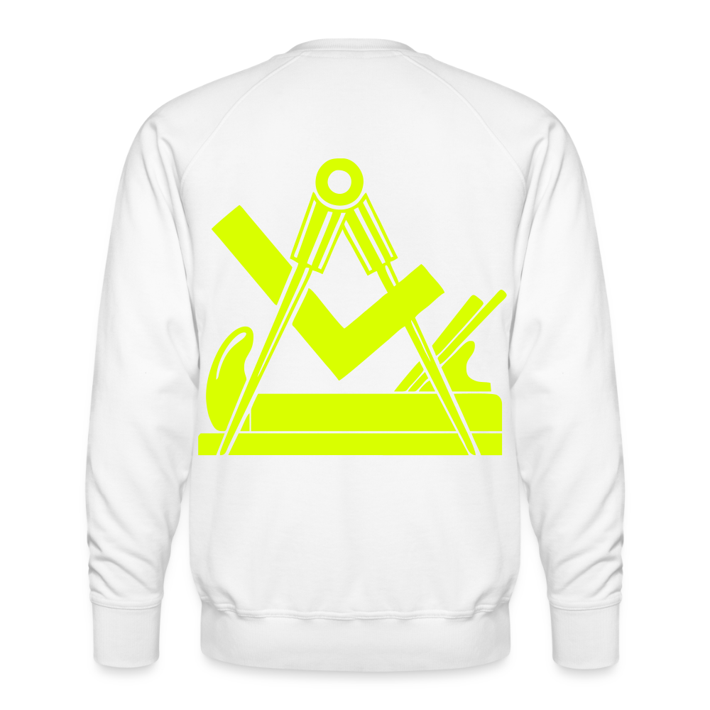 Unisex Premium Pullover "Schreiner" neongelb Männer Premium Pullover