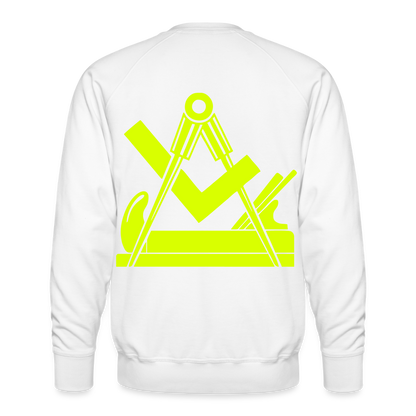 Unisex Premium Pullover "Schreiner" neongelb Männer Premium Pullover