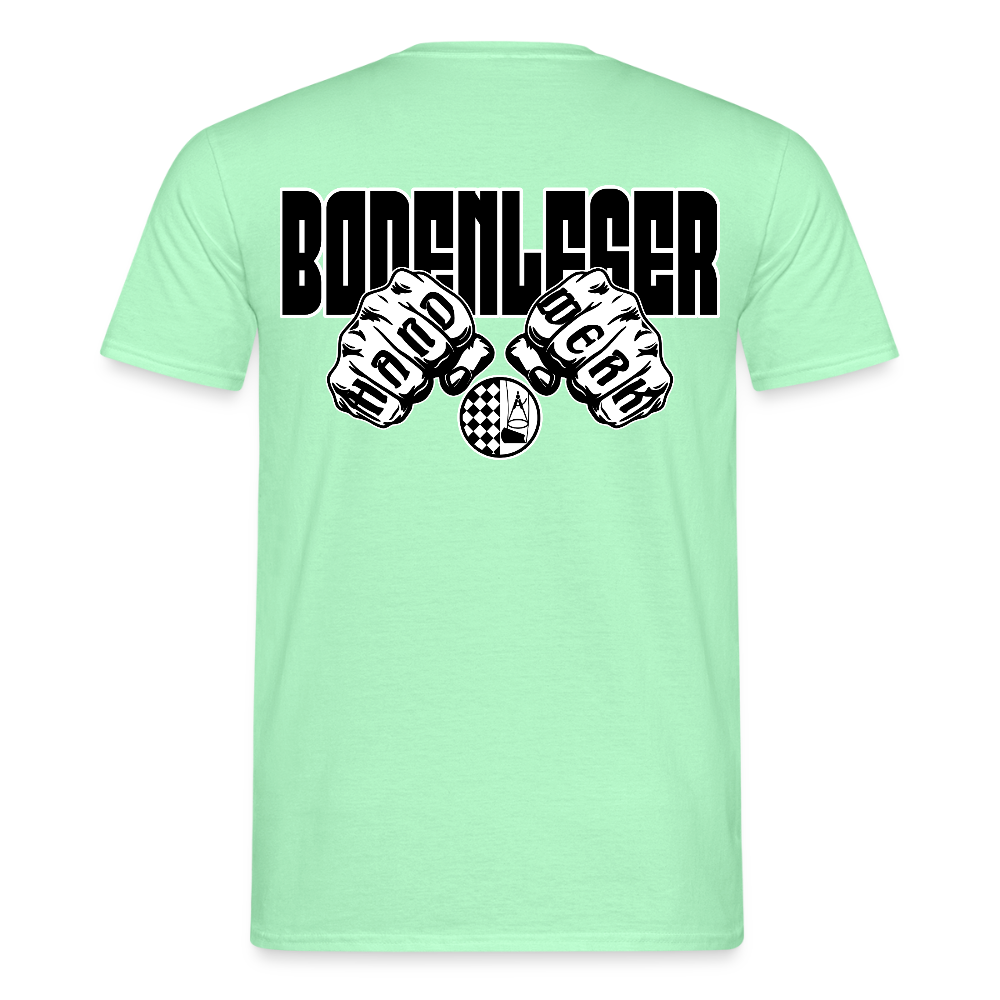 Unisex T-Shirt "Bodenleger" Mintgrün Männer T-Shirt