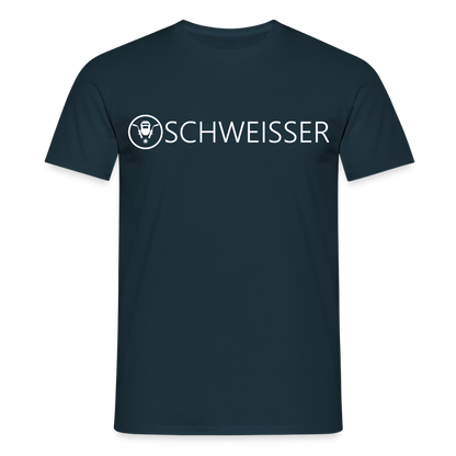 Unisex T-Shirt "Schweisser" Navy Männer T-Shirt