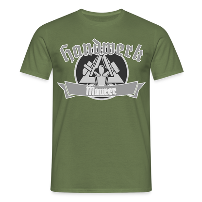 Unisex T-Shirt "Maurer" Militärgrün Männer T-Shirt
