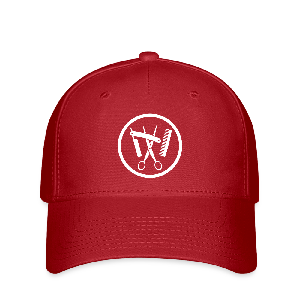 Flexfit Cap "Friseur" Rot Flexfit Cap