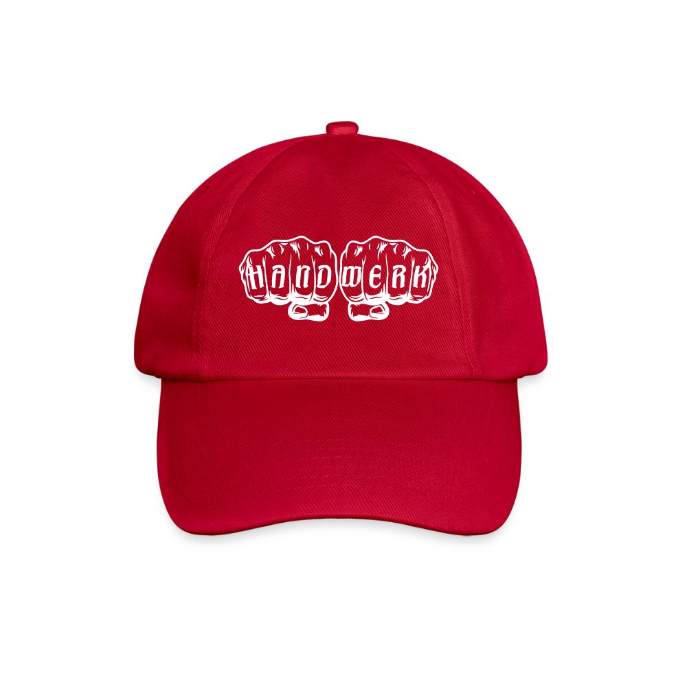 Baseballkappe "Handwerk" klassisch Rot One size Baseballkappe