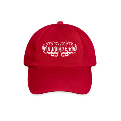 Baseballkappe "Handwerk" klassisch Rot One size Baseballkappe