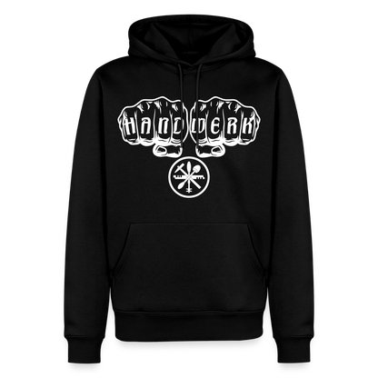 Männer Premium Hoodie "Glaser" Schwarz Männer Premium Hoodie