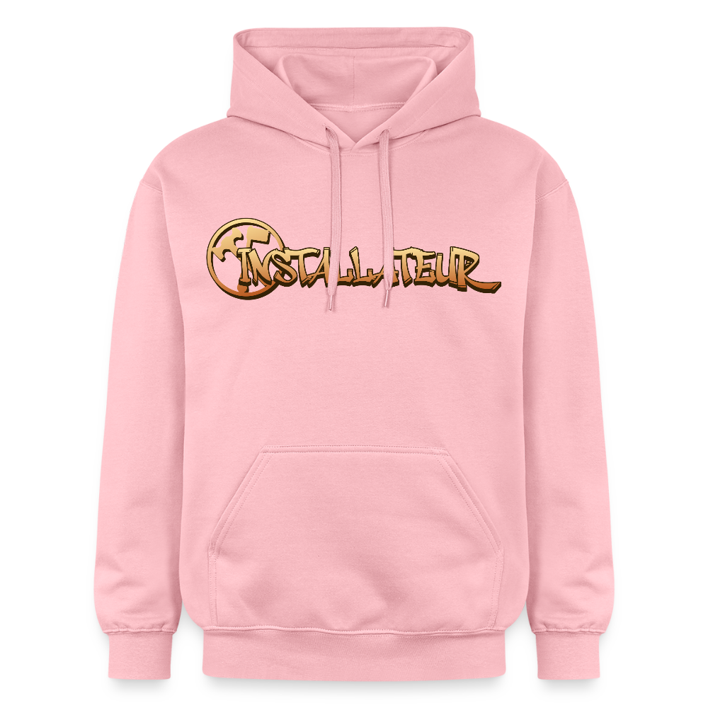 Gildan Unisex Softstyle® "Installateur" Hellrosa Gildan Unisex Softstyle® Midweight Hoodie