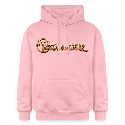 Gildan Unisex Softstyle® "Installateur" Hellrosa Gildan Unisex Softstyle® Midweight Hoodie