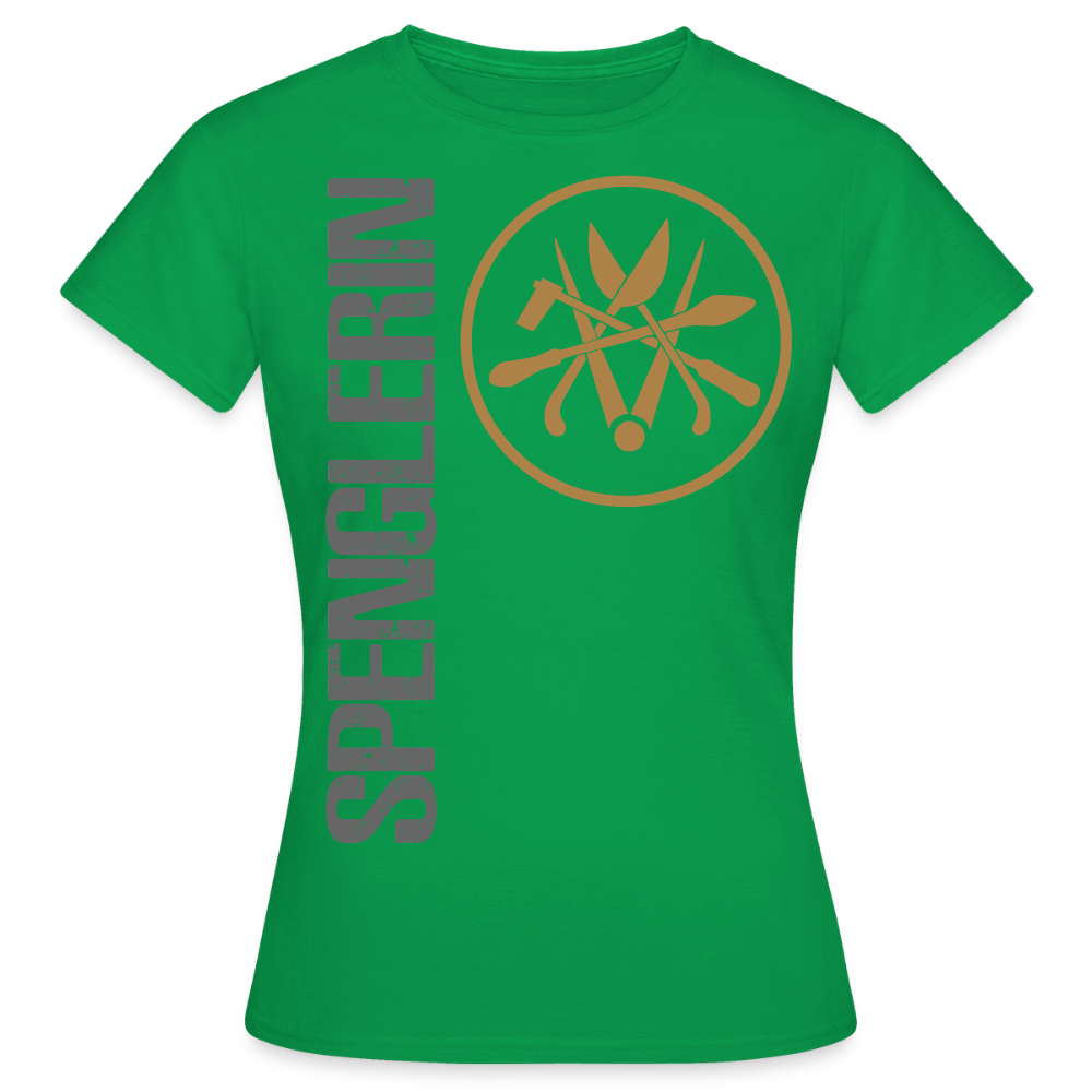 Frauen T-Shirt "Spenglerin" Kelly Green Frauen T-Shirt