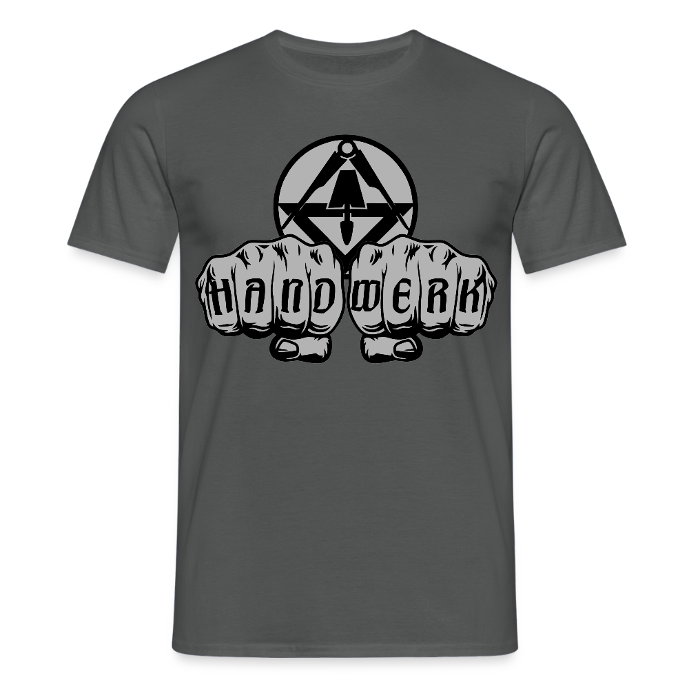 Unisex T-Shirt "Stuckateur" Anthrazit Männer T-Shirt