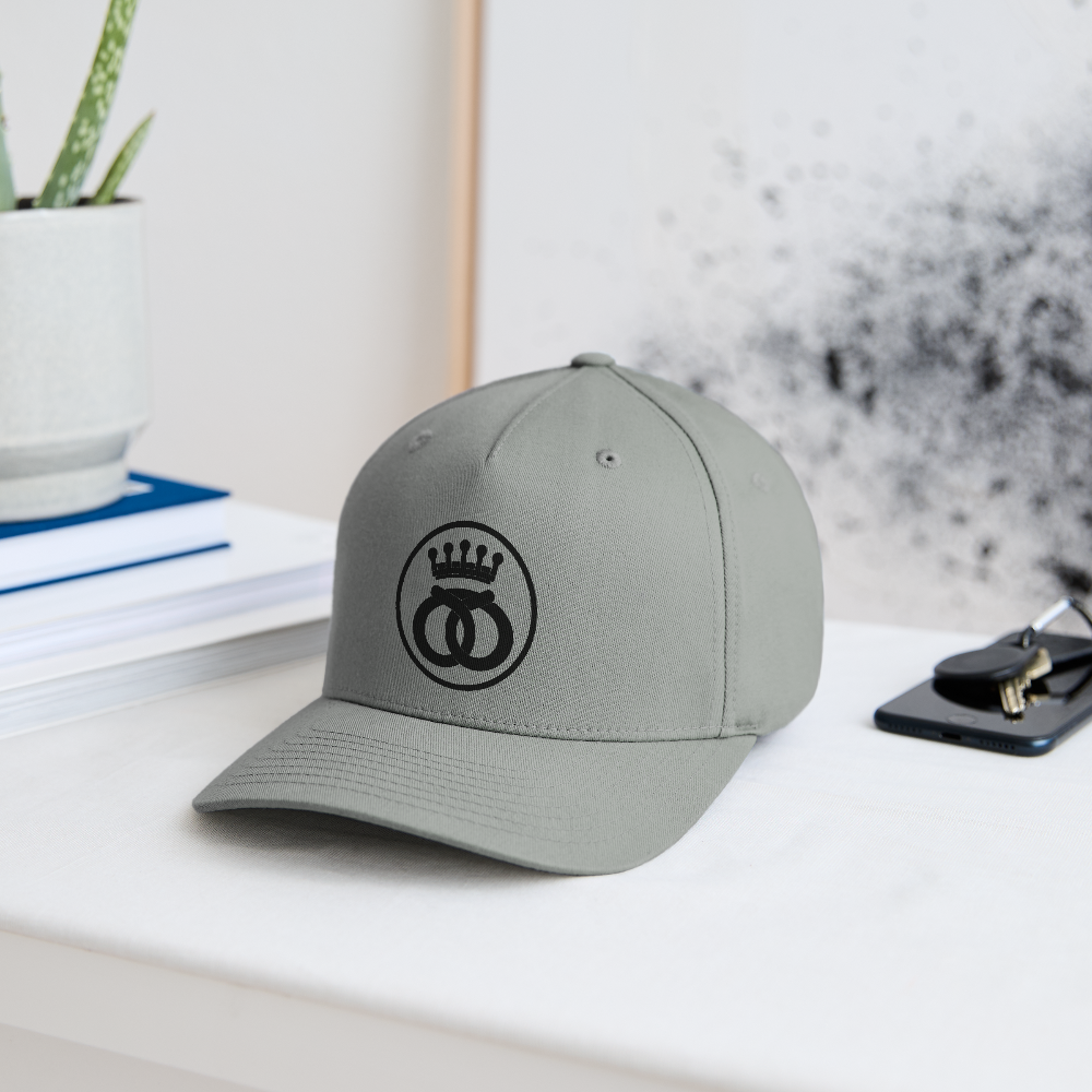 Flexfit Cap "Bäcker" - Grüngrau