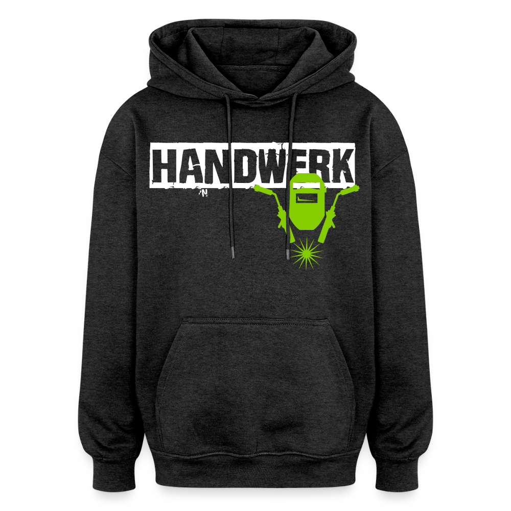 Oversized Unisex Hoodie "Schweisser" Anthrazit Oversized Unisex Hoodie