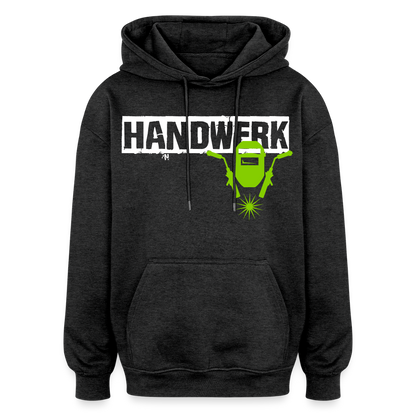 Oversized Unisex Hoodie "Schweisser" Anthrazit Oversized Unisex Hoodie