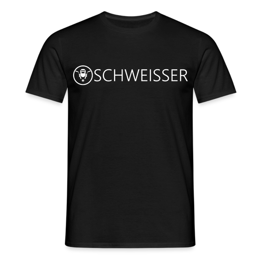Unisex T-Shirt "Schweisser" - Schwarz
