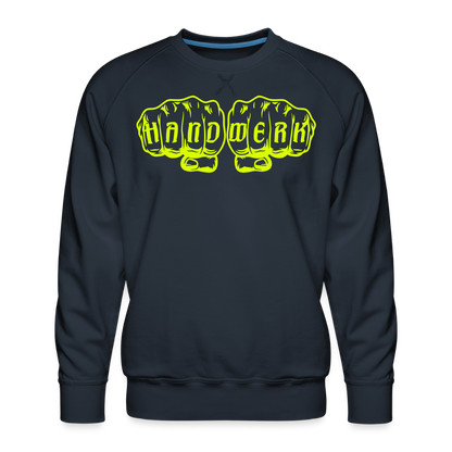 Unisex Premium Pullover "Heizungsbauer" neongelb Männer Premium Pullover