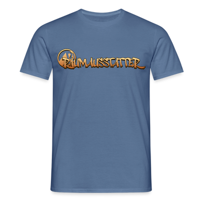 Unisex T-Shirt "Raumausstatter" Taubenblau Männer T-Shirt