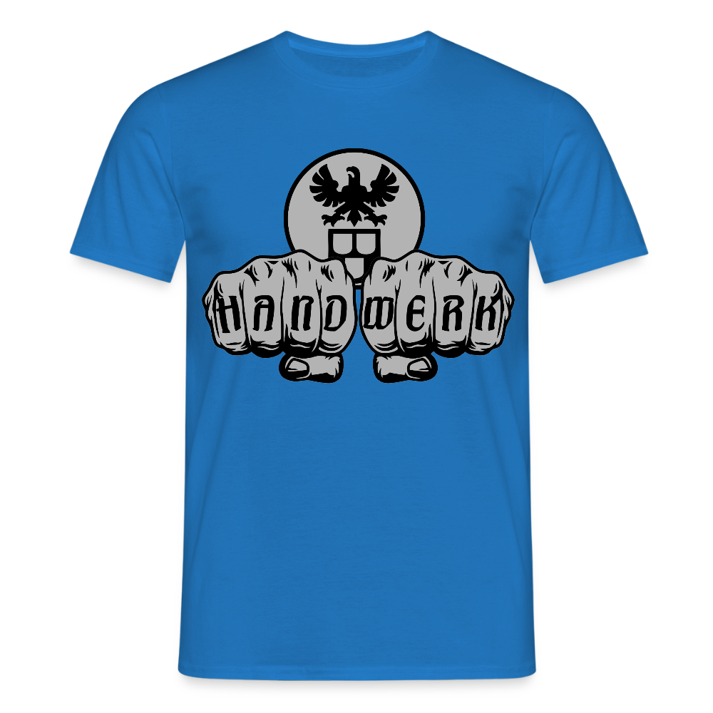 Unisex T-Shirt "Maler" Royalblau Männer T-Shirt