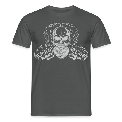 Unisex T-Shirt "Blackbeard-Handwerk" Anthrazit Männer T-Shirt