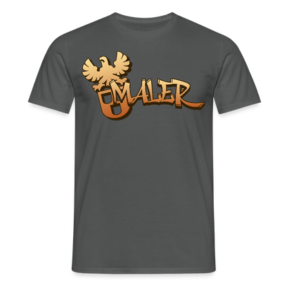 Unisex T-Shirt "Maler" Anthrazit Männer T-Shirt