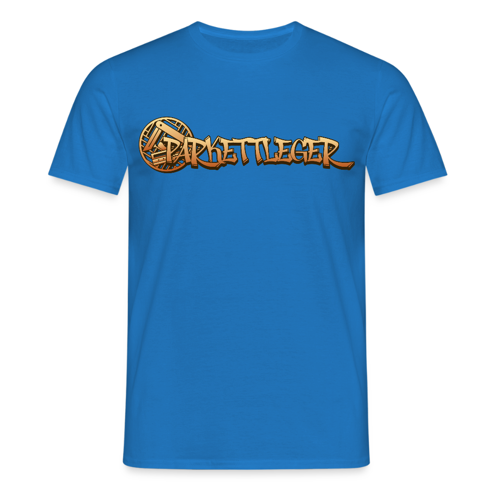 Unisex T-Shirt "Parkettleger" Royalblau Männer T-Shirt