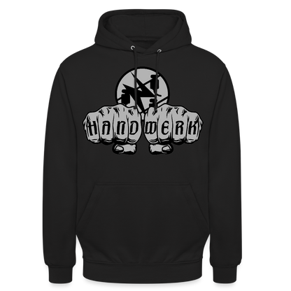 Unisex Hoodie "Elektriker" Schwarz Unisex Hoodie