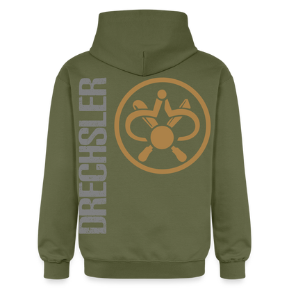 Gildan Unisex Softstyle® "Drechsler" Militärgrün Gildan Unisex Softstyle® Midweight Hoodie
