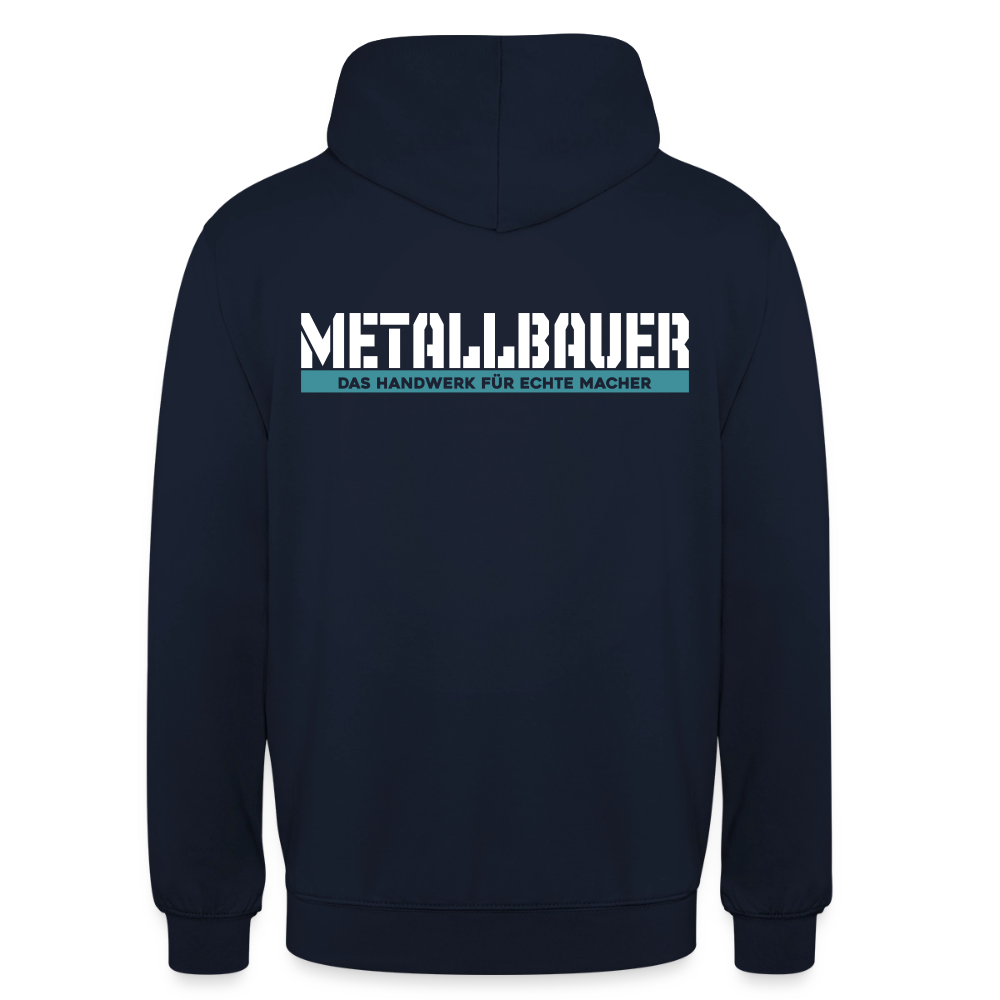 Unisex Hoodie HW-300 | MACHER "Metallbauer" Navy Unisex Hoodie {{ color }}