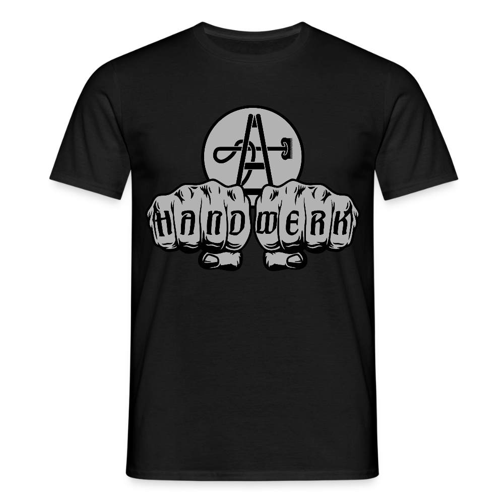 Unisex T-Shirt "Gebäudereiniger" Schwarz Männer T-Shirt