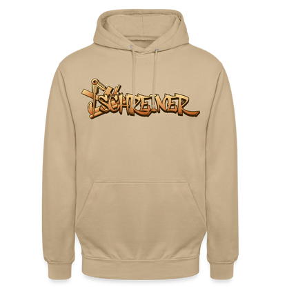 Unisex Hoodie "Schreiner" Beige Unisex Hoodie