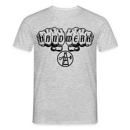 Unisex T-Shirt "Gebäudereiniger" Grau meliert Männer T-Shirt