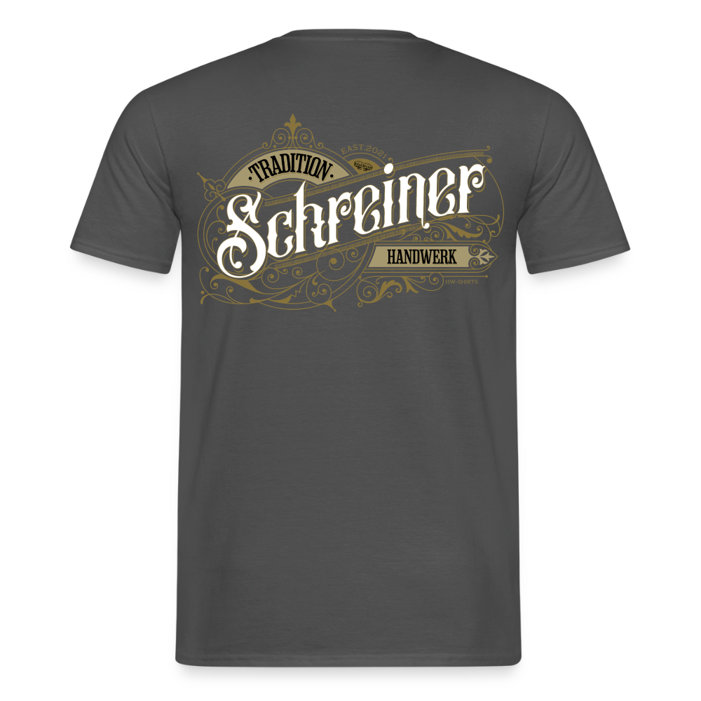 Unisex T-Shirt "Schreiner"-Nostalgie von Spreadconnect, Männer T-Shirt mit nostalgischem Druck, weiches Baumwollmaterial, bequem und stylish