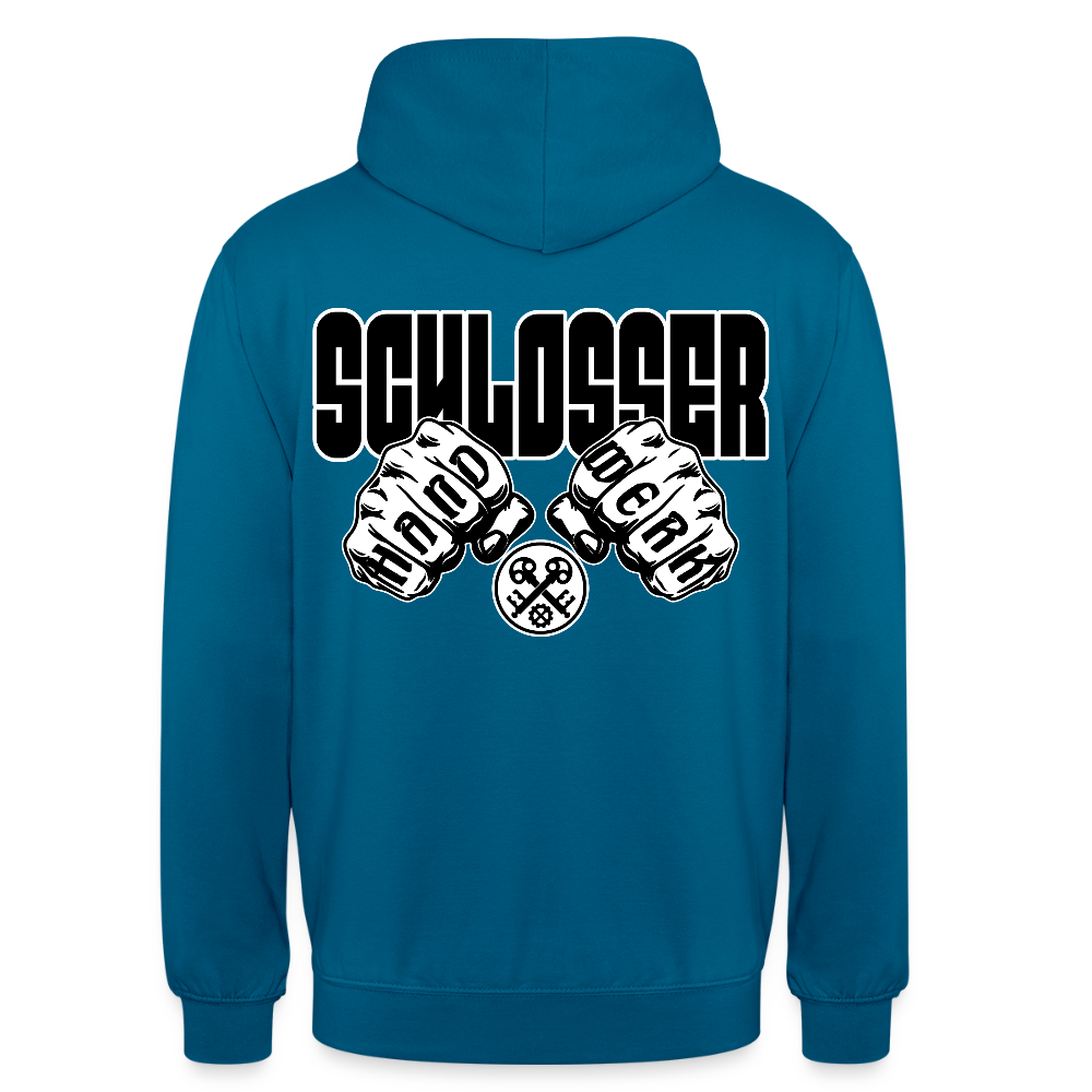 Unisex Hoodie "Schlosser" Tiefseeblau Unisex Hoodie
